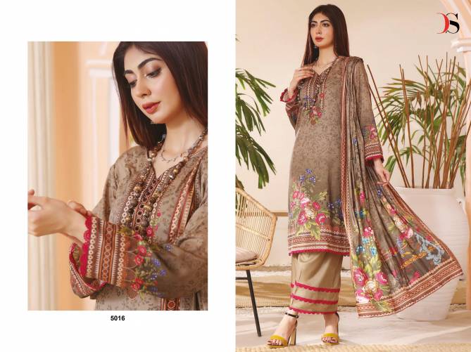 Firdous Lawn 24 By Deepsy Suits Embroidery Cotton Pakistani Suits Wholesale Shop In Surat